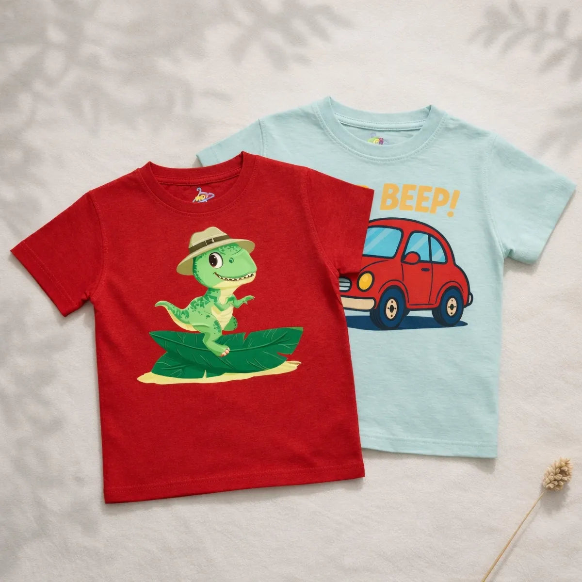 Dynamic Duo Tees - Red & Spearmint - MOD 11