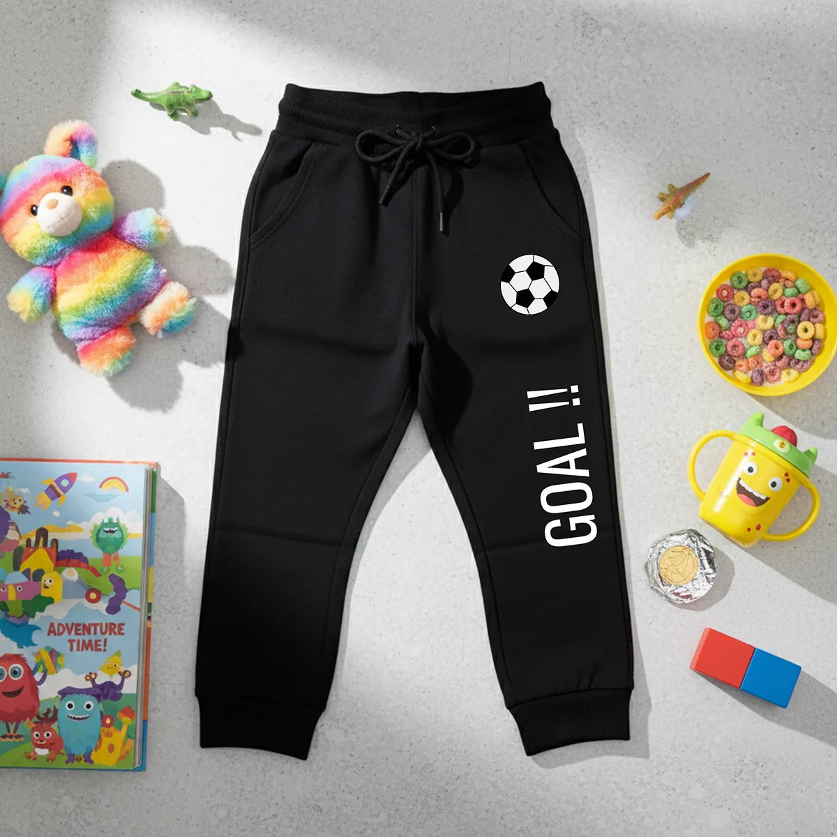 Little Striker Kids Joggers – Black - MOD 11