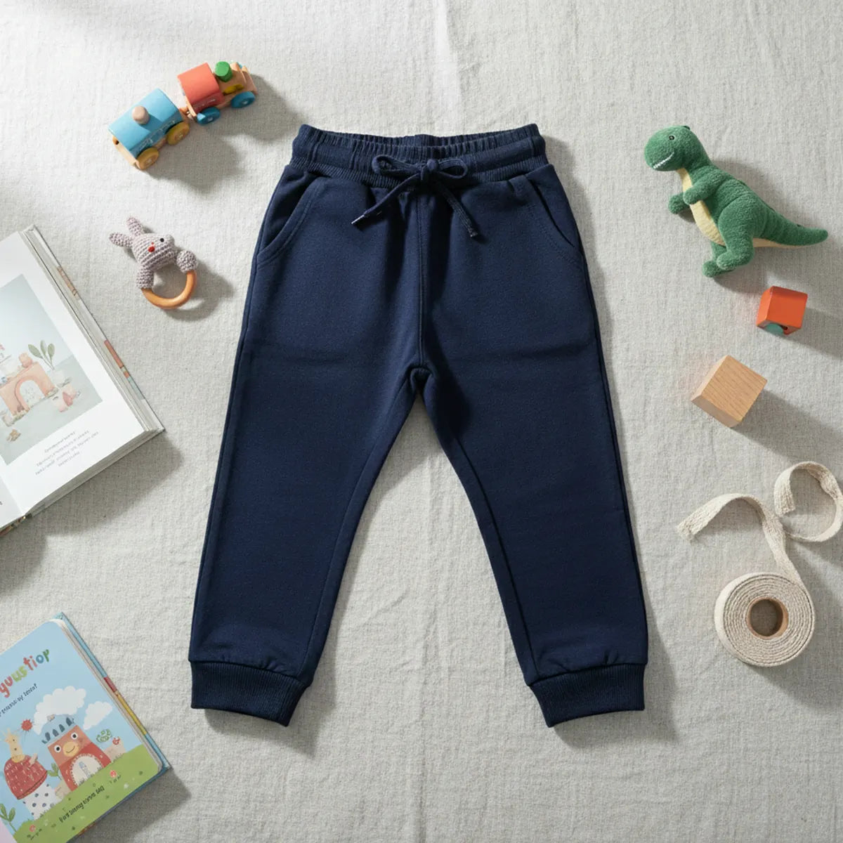 Everyday Basics Kids Joggers – Navy Blue - MOD 11