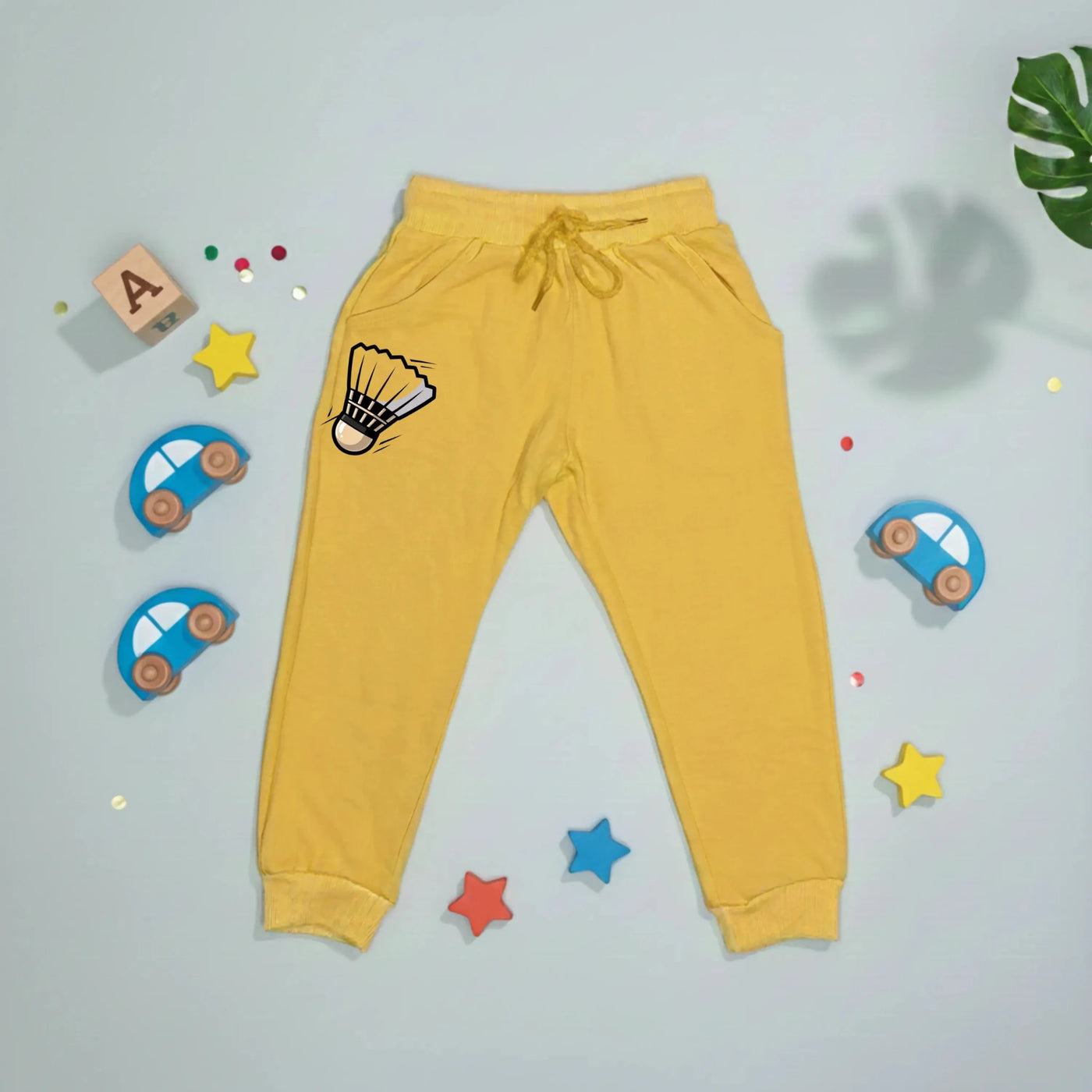 Shuttle Smash Kids Joggers – Yellow - MOD 11